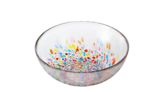 Nebuta Rainbow Glass Bowl