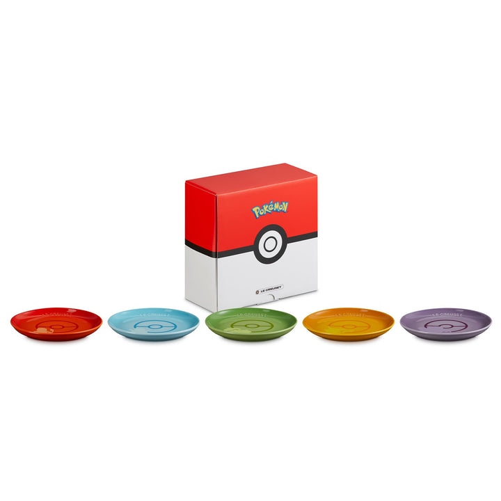 Pokémon Le Creuset Plate Set (5 Colors)