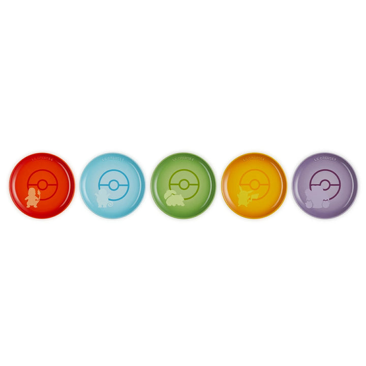 Pokémon Le Creuset Plate Set (5 Colors)