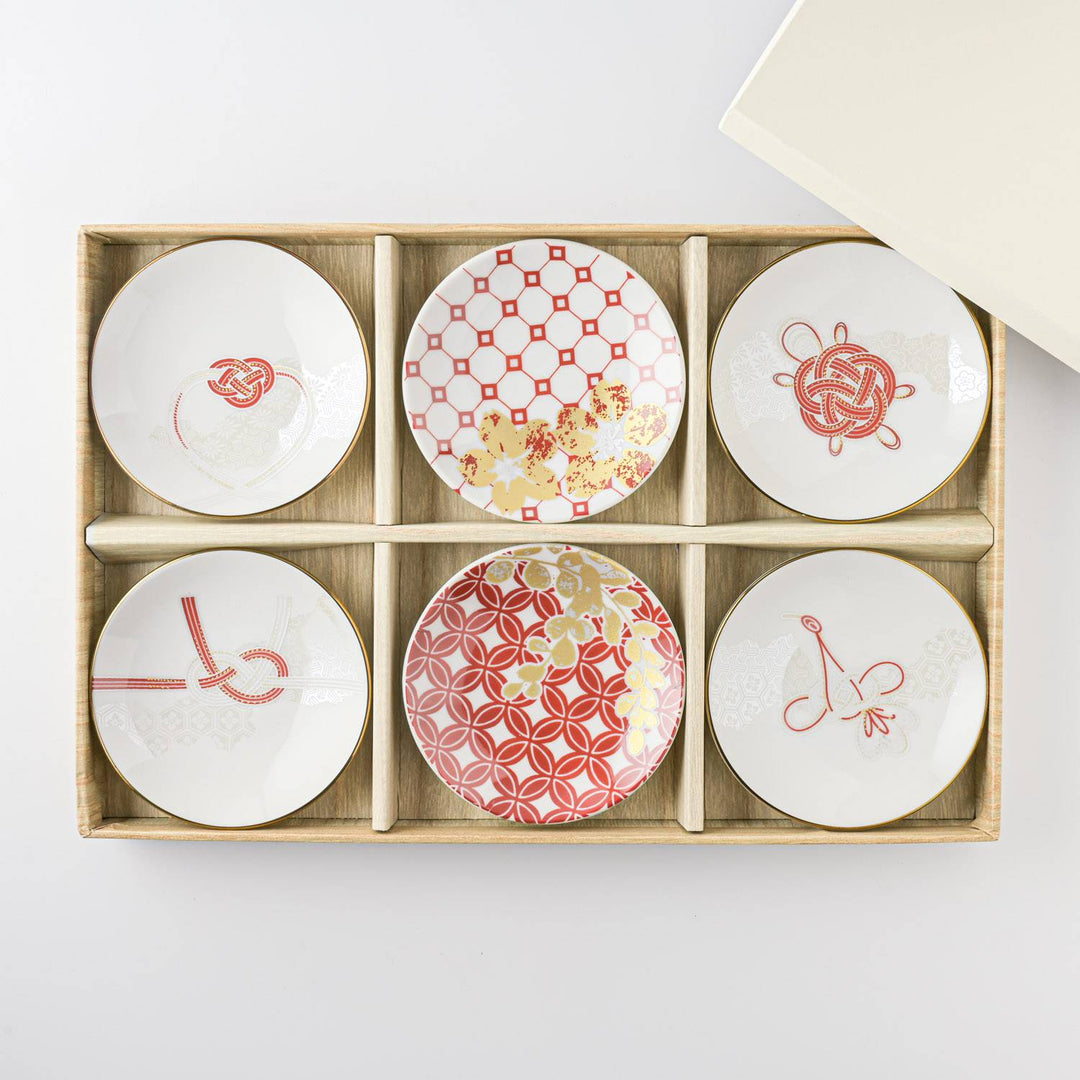 Mino Ware Small Plate Set