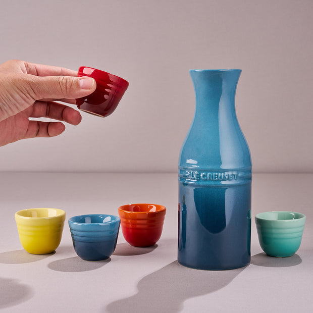 Le Creuset Rainbow Sake Set