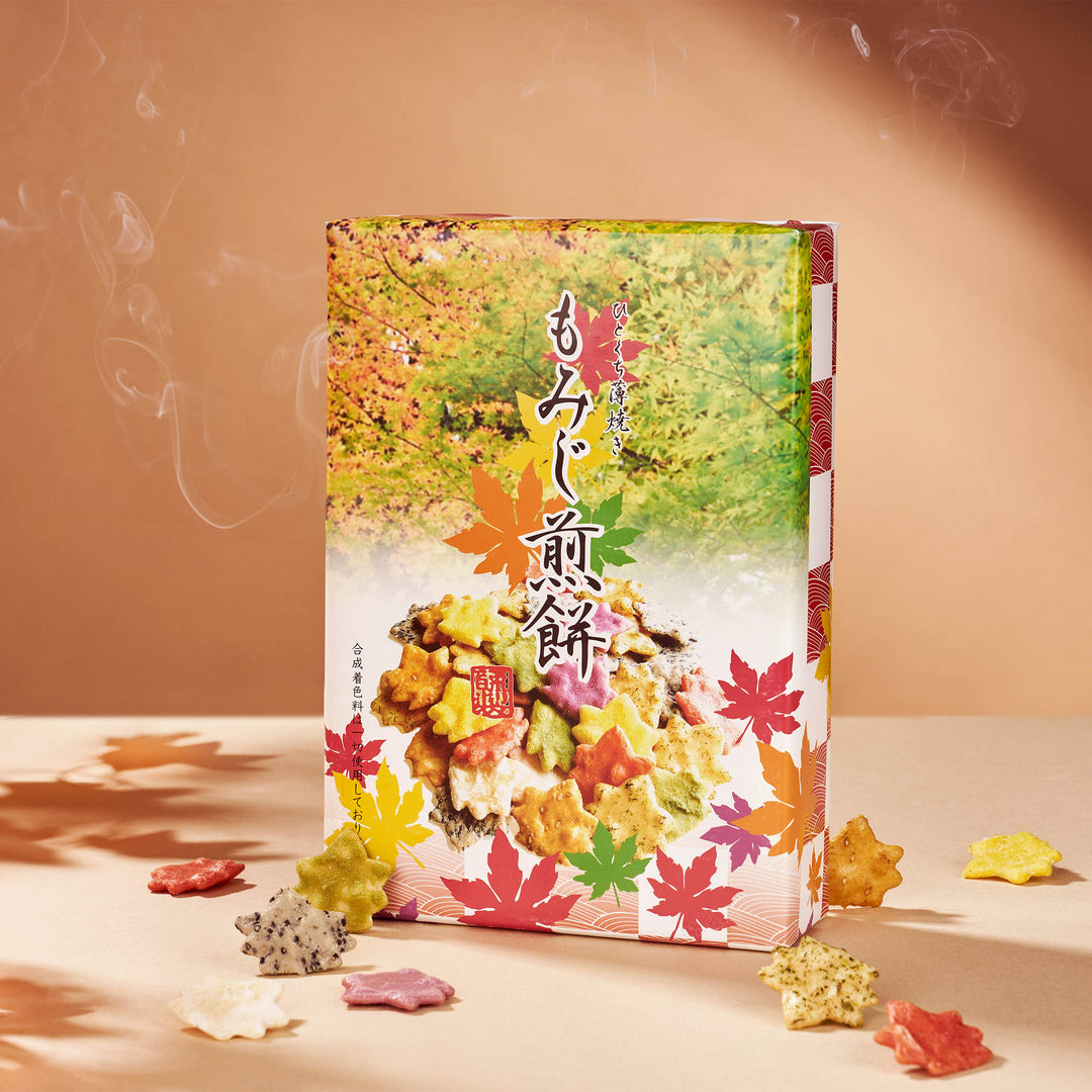 Autumn Foliage Rice Cracker Box (3 Bags)