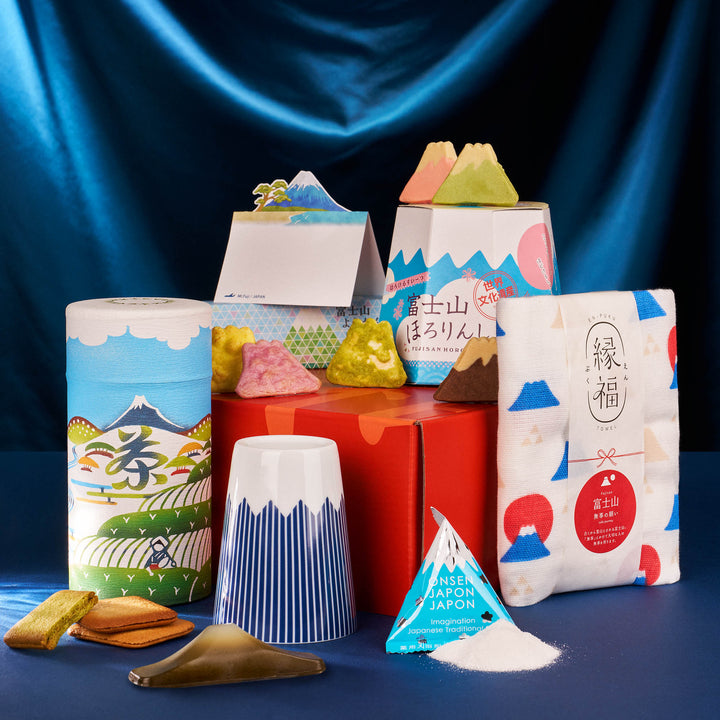 Snowy Mt. Fuji Gift Box