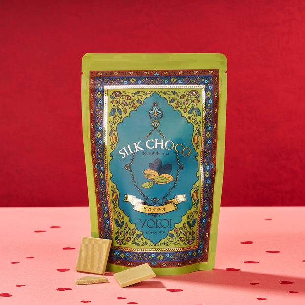 Premium Silk Choco: Pistachio (12 Pieces)