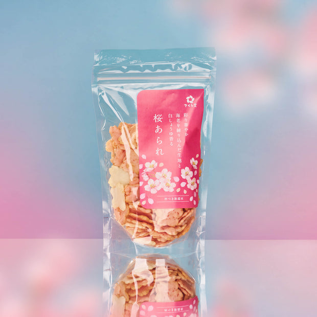 Sakura Blossom Arare Senbei Rice Crackers