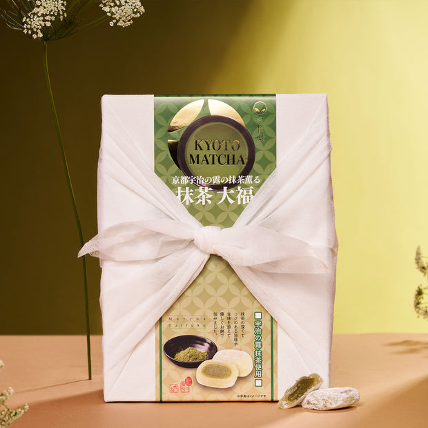 Fragrant Matcha Daifuku Mochi (12 Pieces)