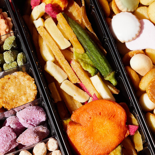 Fukiyose Japanese Treats Tins (3 Tins, 3 Flavors)