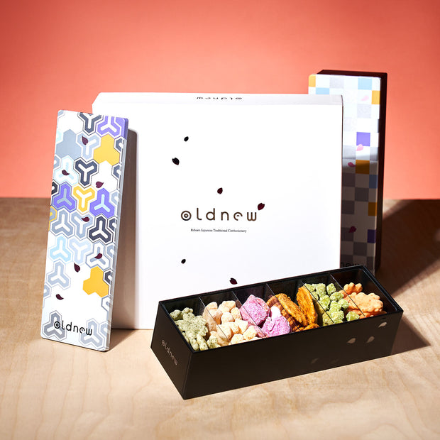 Fukiyose Japanese Treats Tins (3 Tins, 3 Flavors)