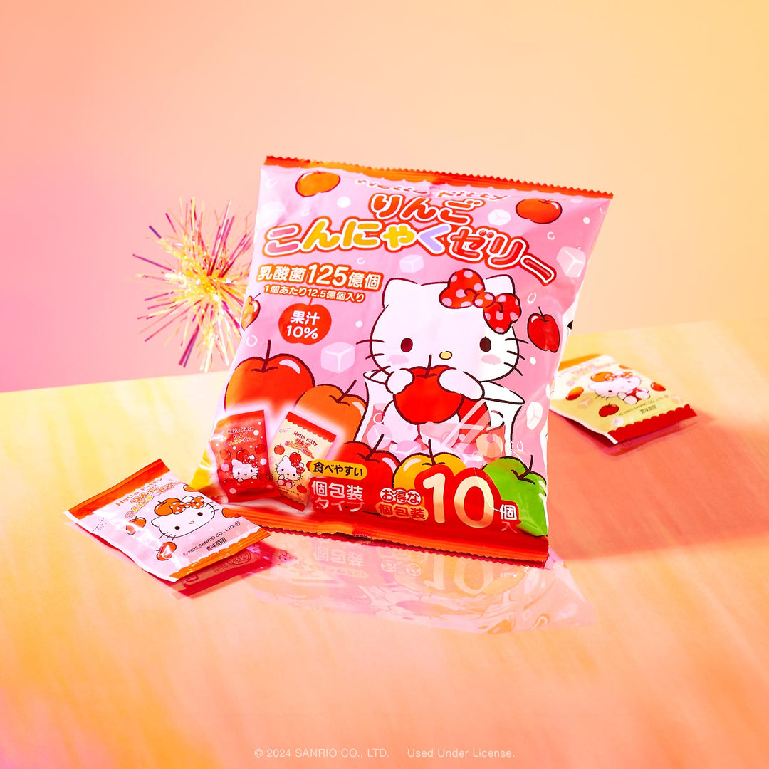 Hello Kitty Apple Jelly (10 Pieces)