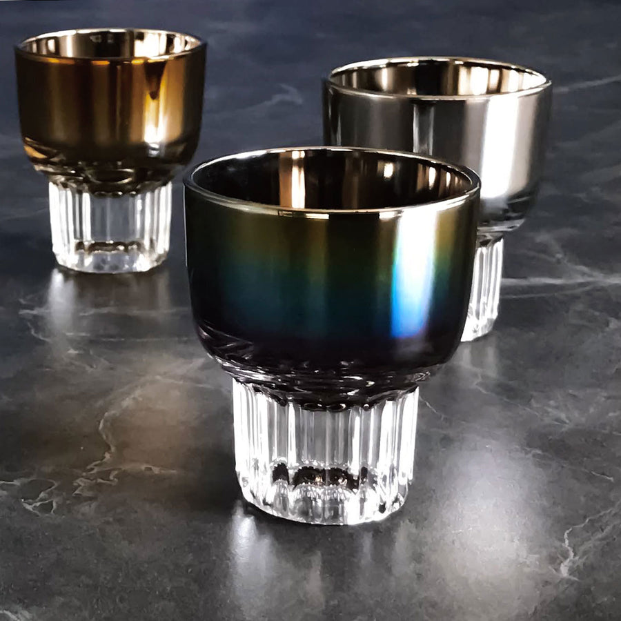 PROGRESS Premium Infinity Series: Titanium Sake Glass