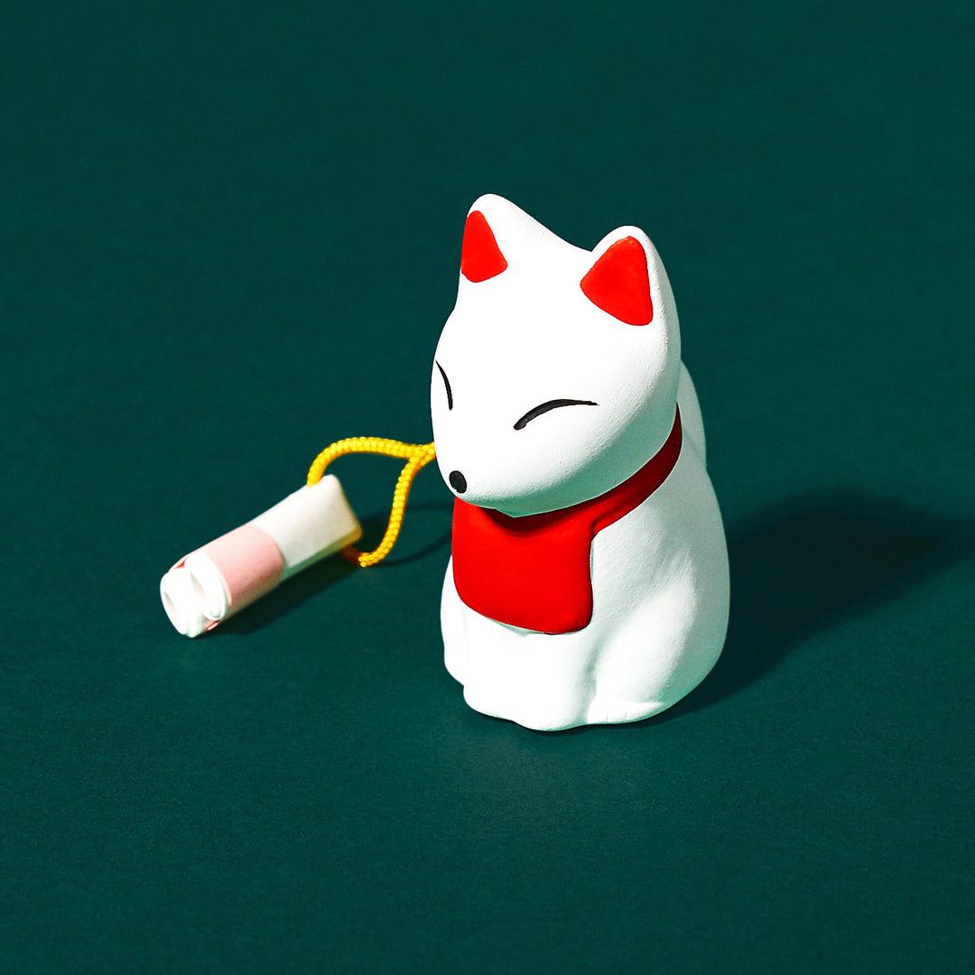 Fox Omikuji Fortune Toy