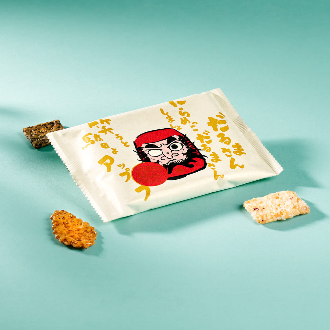 Lucky Daruma Arare Rice Crackers (1 Pack)