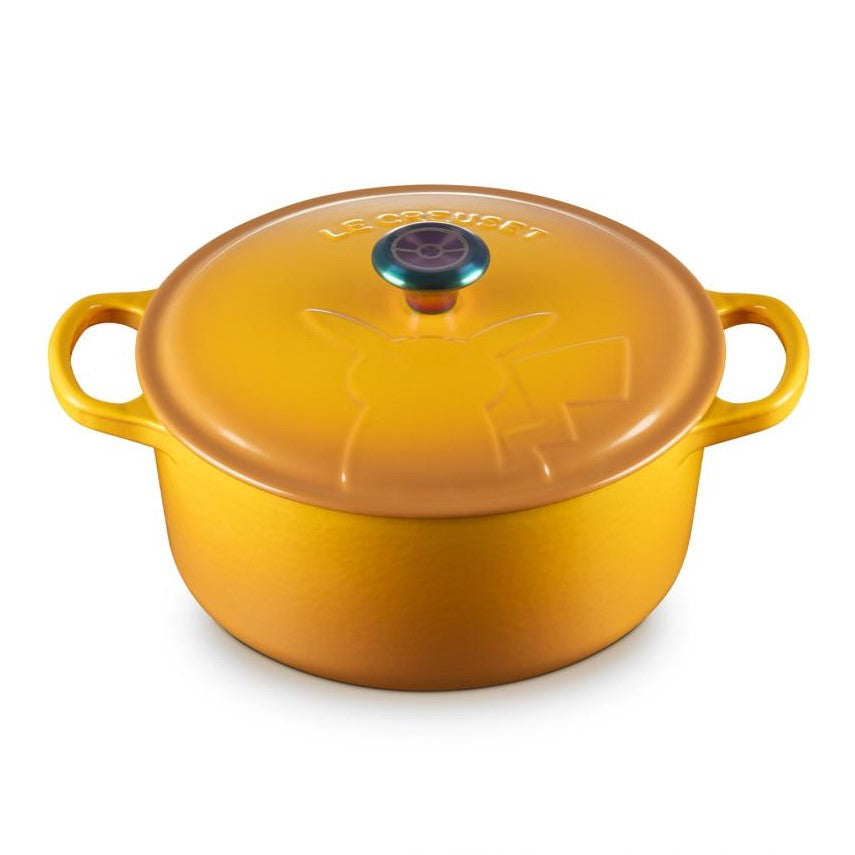 Pokémon Le Creuset Cocotte Ronde: Pikachu Edition