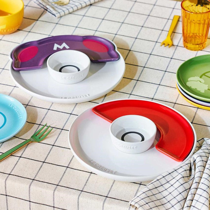 Pokémon Le Creuset Monster Ball and Super Ball Plate Set (2 Colors)