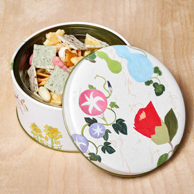 Busonan Fukiyose Senbei Gift Canister ( 1 Canister)