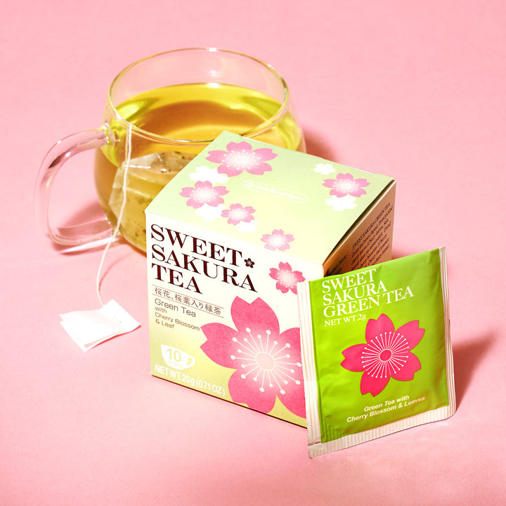 (Bundle Use Only) Sweet Sakura Green Tea (10 Bags)